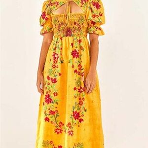 FARM Rio Flower Dream Maxi Dress NWT size Medium